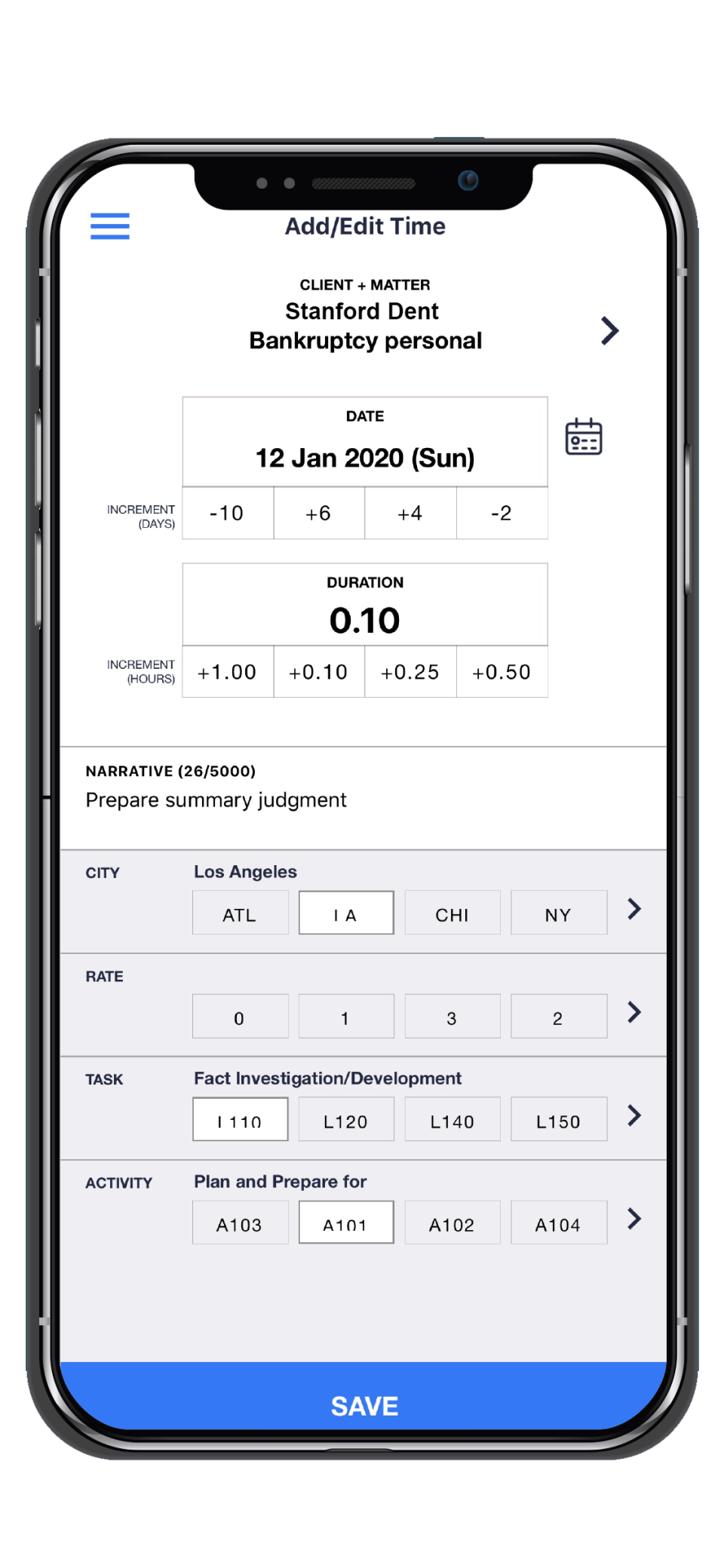 Legal Management System Screenshot 3