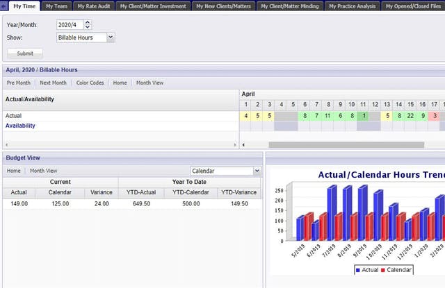 Legal Management System Screenshot 4