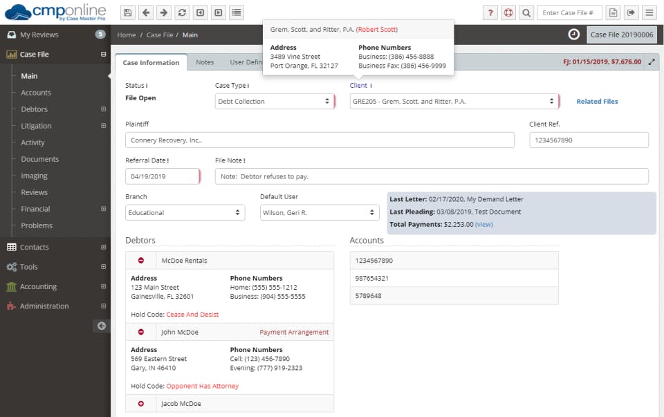 Case Master Pro Screenshot 3