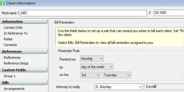 Sage Timeslips Screenshot 4