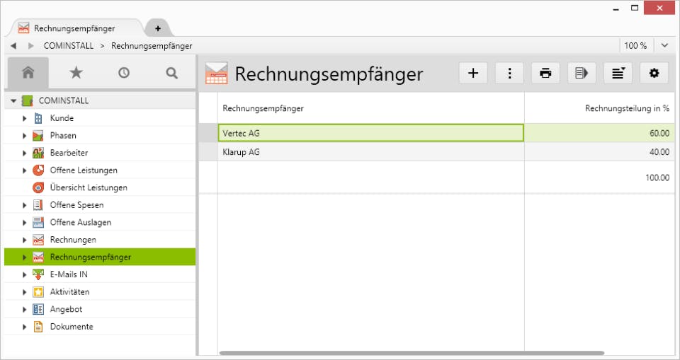 Vertec  Screenshot 4