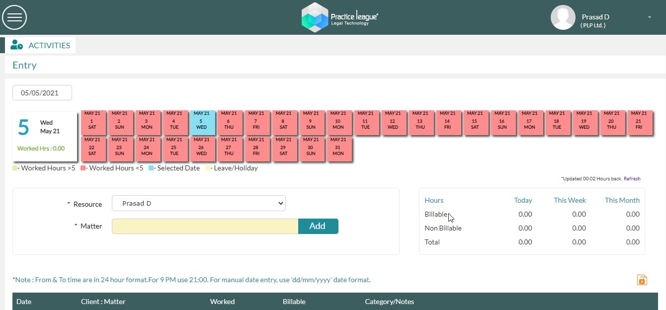 RazorLex Practice Management Screenshot 4