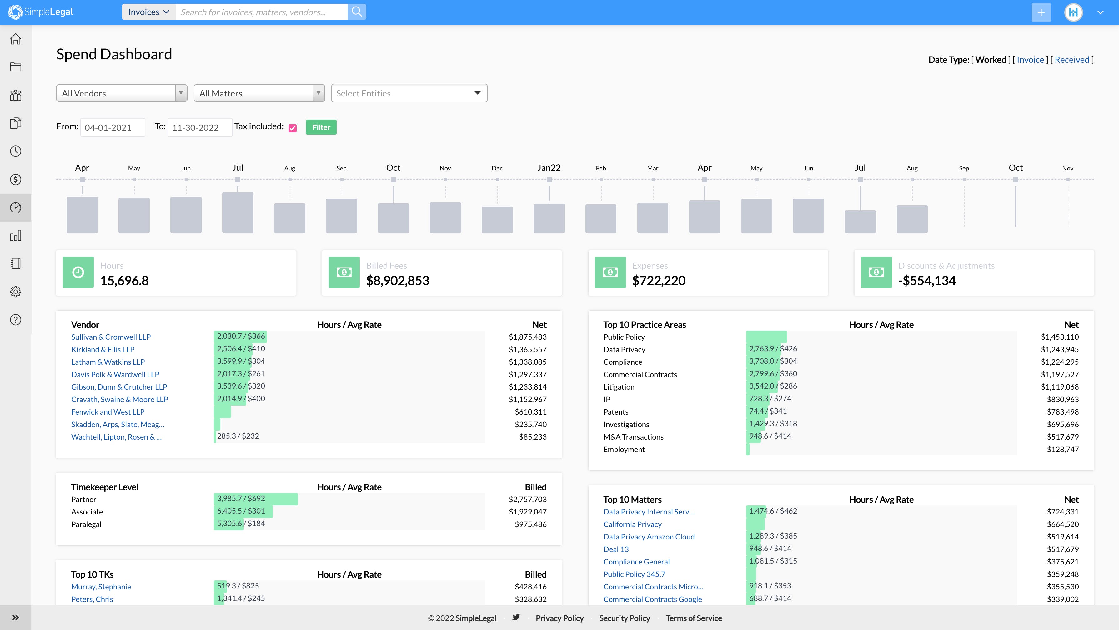 SimpleLegal Screenshot 2