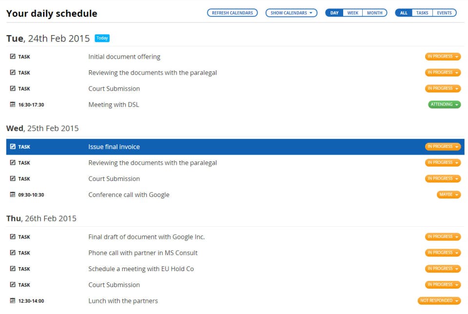LegalTrek Screenshot 1