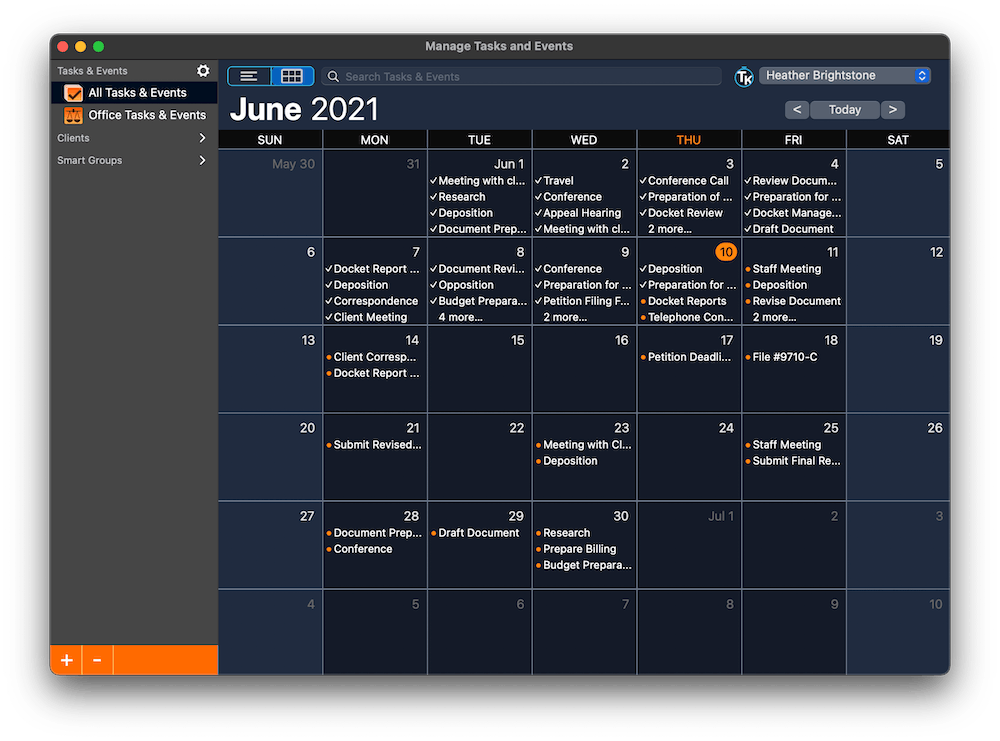 TimeNet Law Screenshot 3