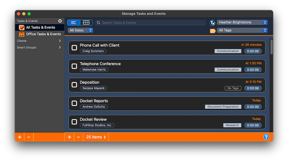 TimeNet Law Screenshot 4