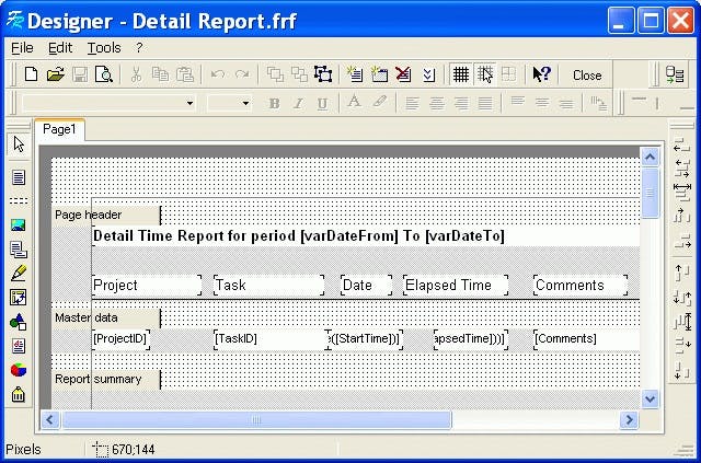 Project Clock Screenshot 2