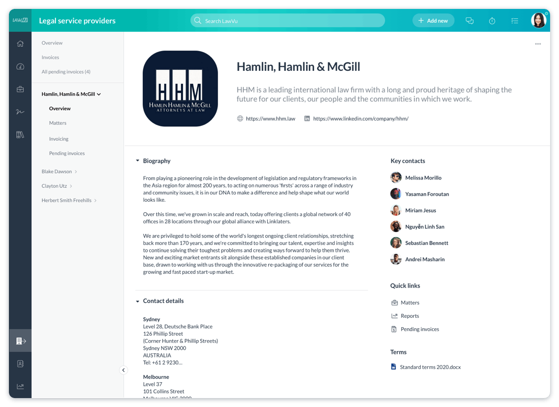 LawVu  Screenshot 1