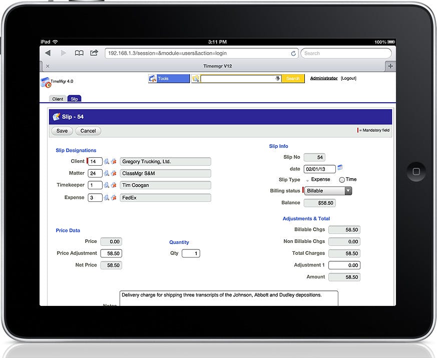 TimeManager Screenshot 4