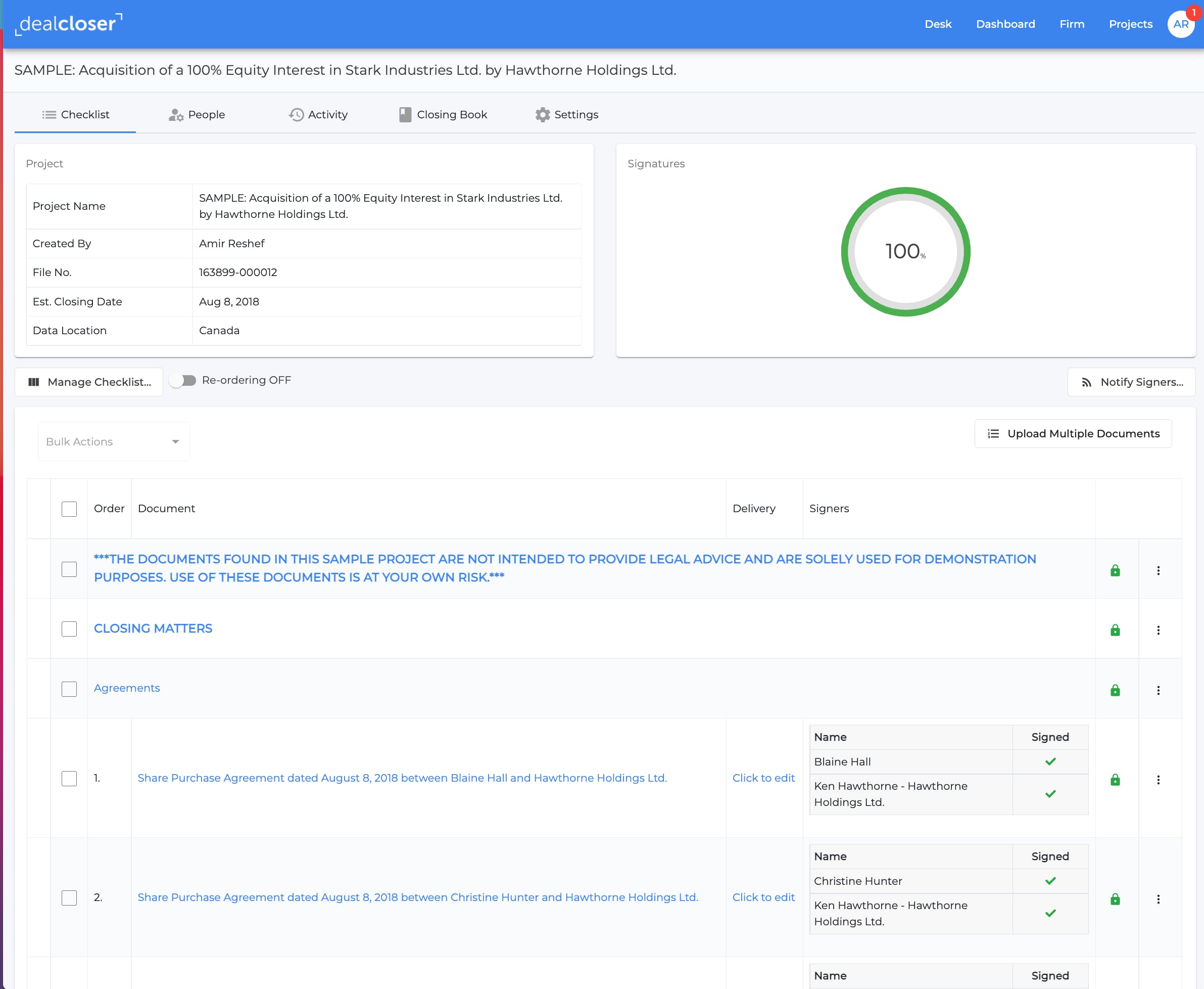 dealcloser  Screenshot 1