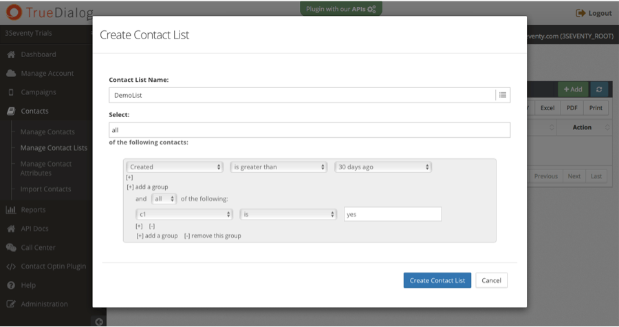 TrueDialog Screenshot 3