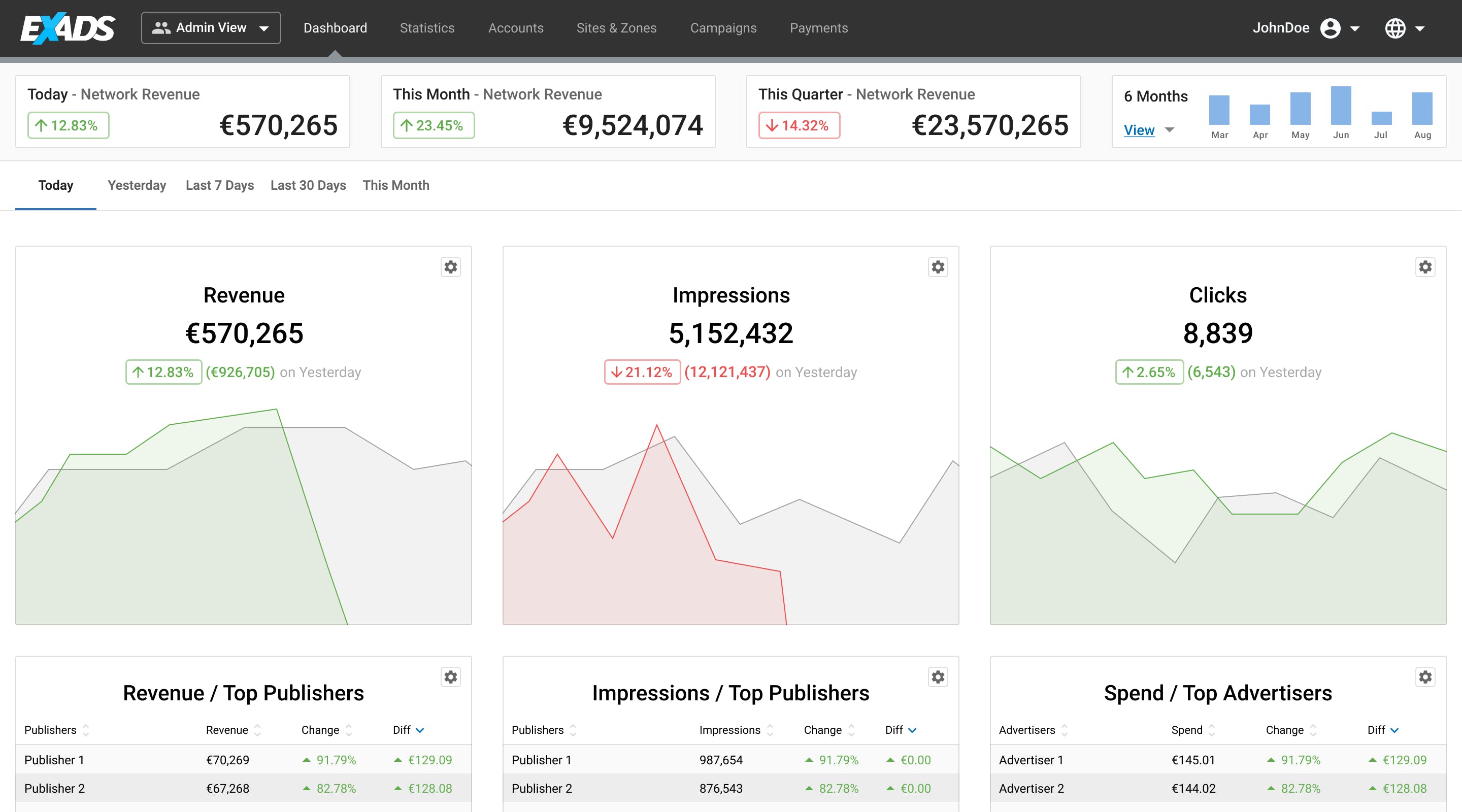 EXADS Screenshot 1