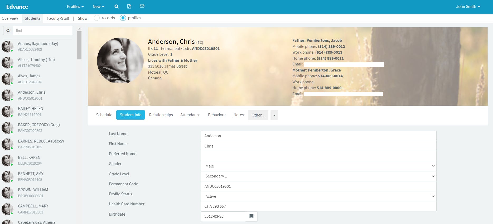 Edvance Screenshot 2
