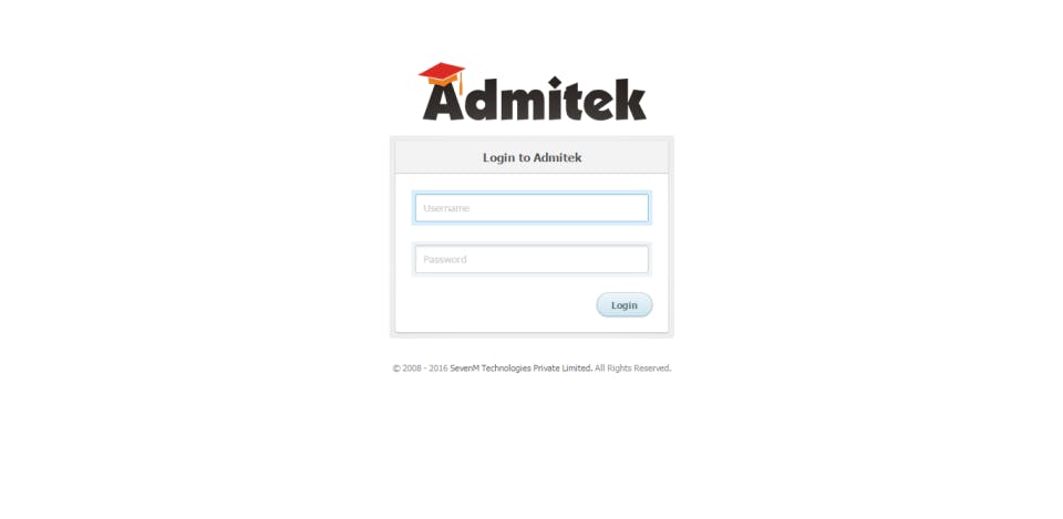 Admitek Screenshot 1