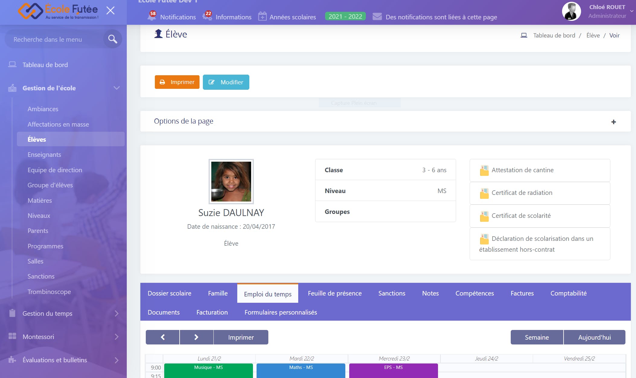 Ecole Futée Screenshot 1