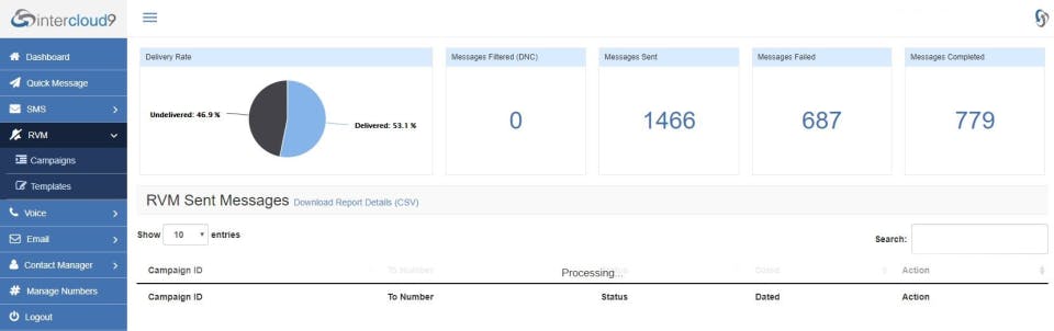 Ringless Voice Messaging Screenshot 2