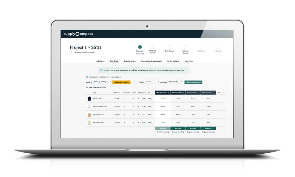 SupplyCompass Screenshot 2
