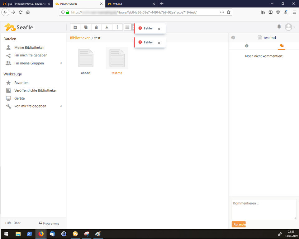 Seafile Screenshot 3