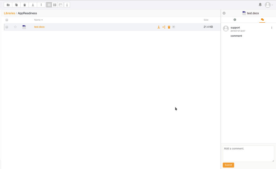Seafile Screenshot 4