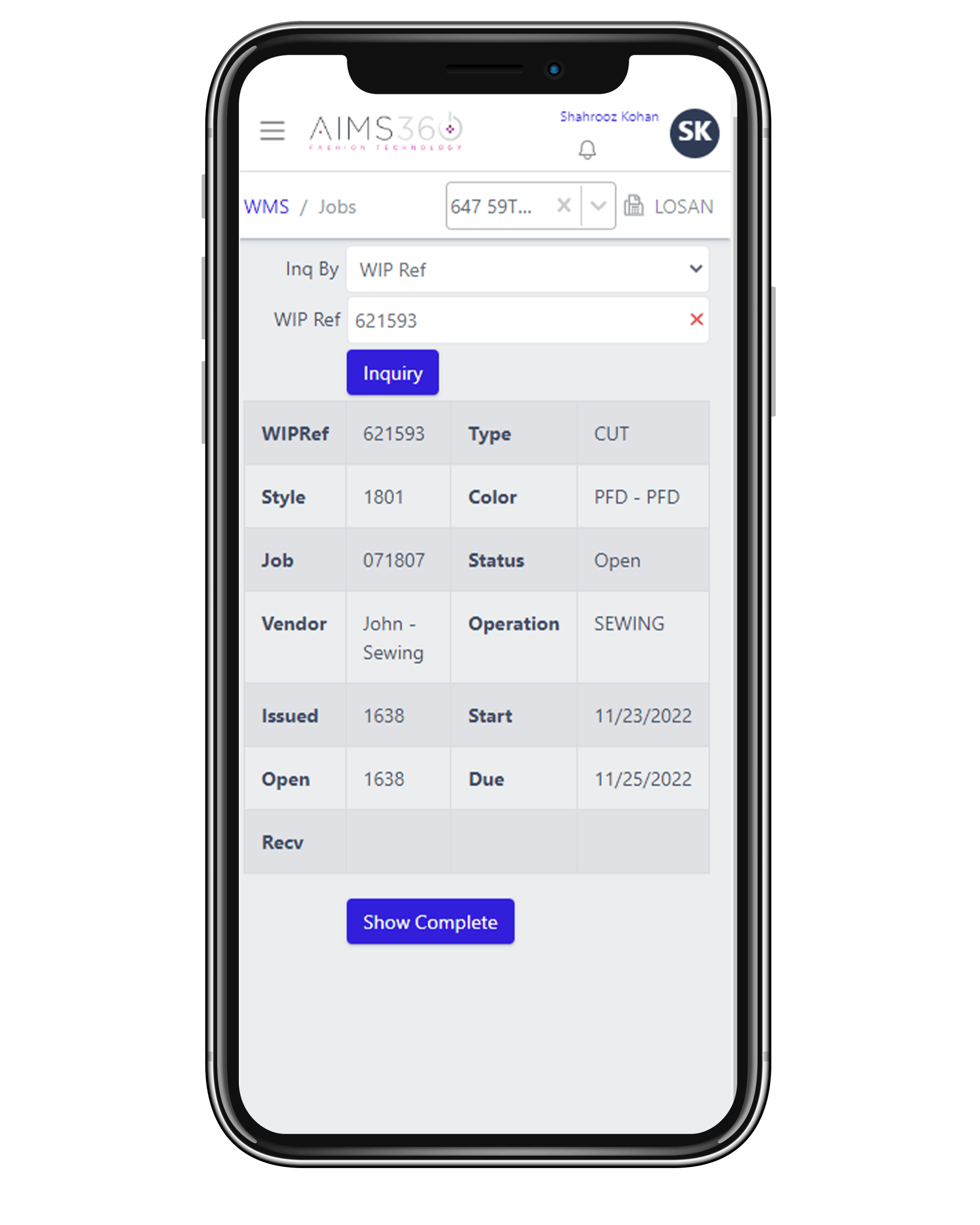 AIMS360 Screenshot 4