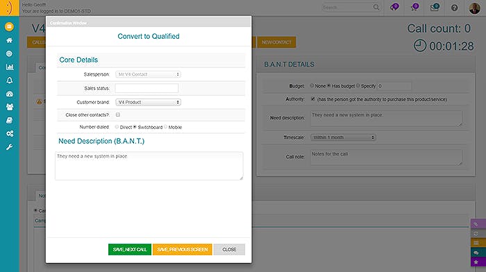SmileCRM Screenshot 2