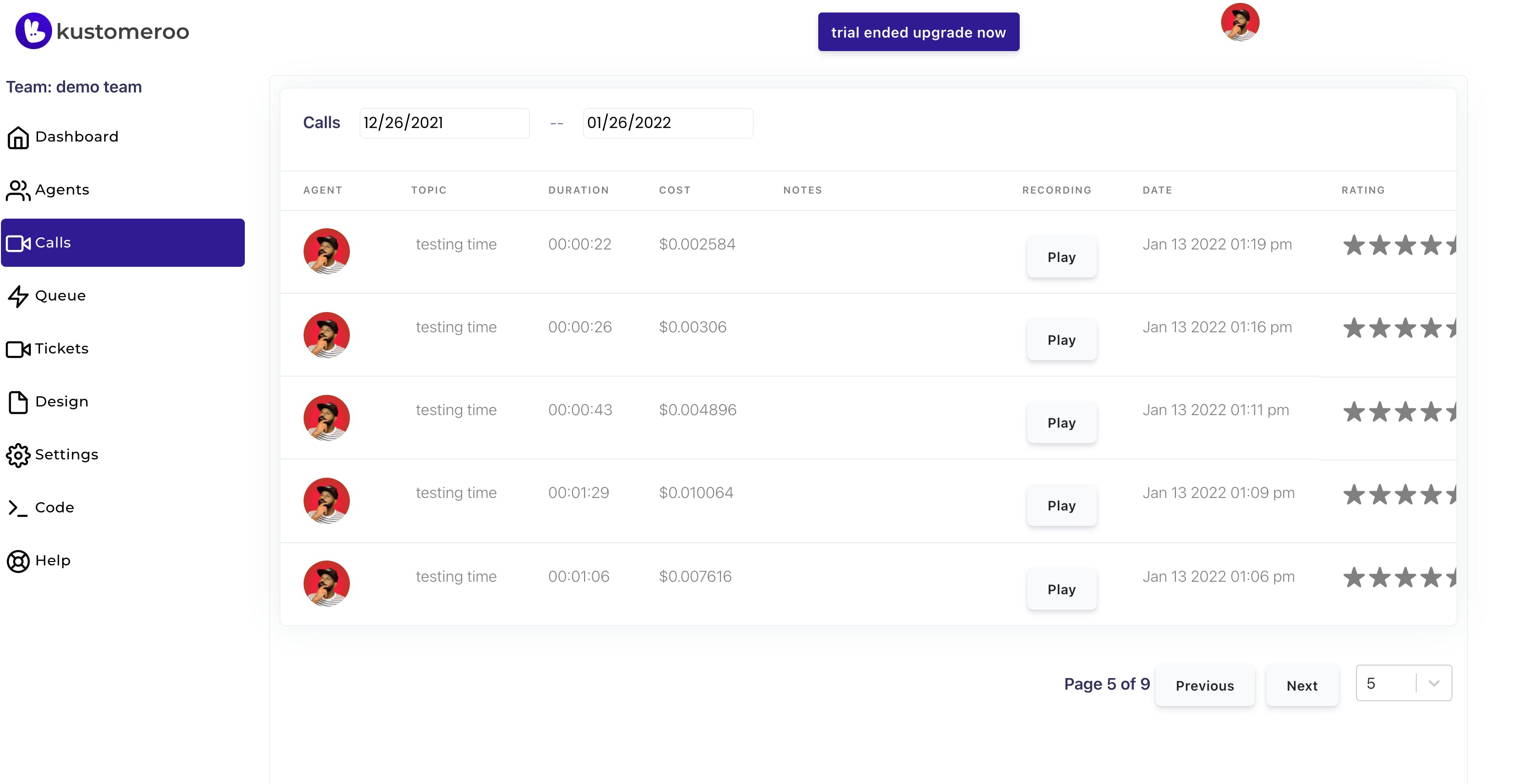 kustomeroo Screenshot 2