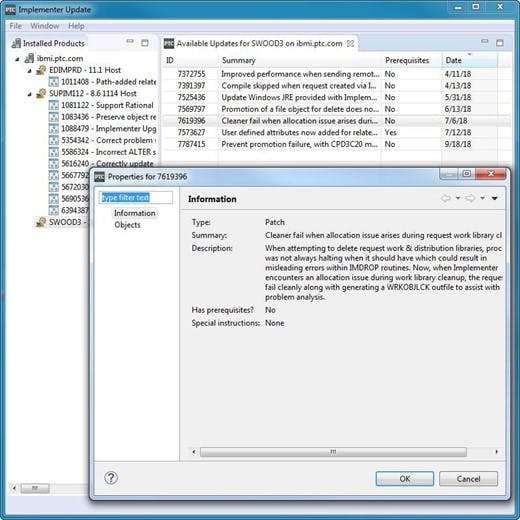 Implementer Screenshot 3
