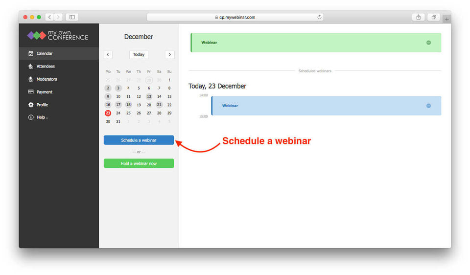 MyOwnConference Screenshot 12