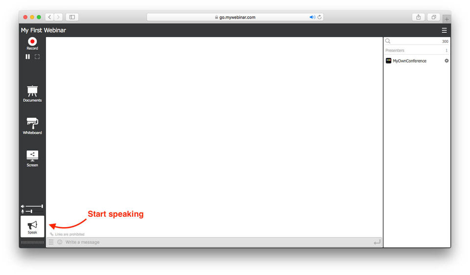 MyOwnConference Screenshot 14