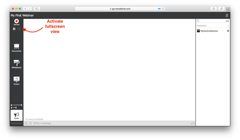 MyOwnConference Screenshot 15