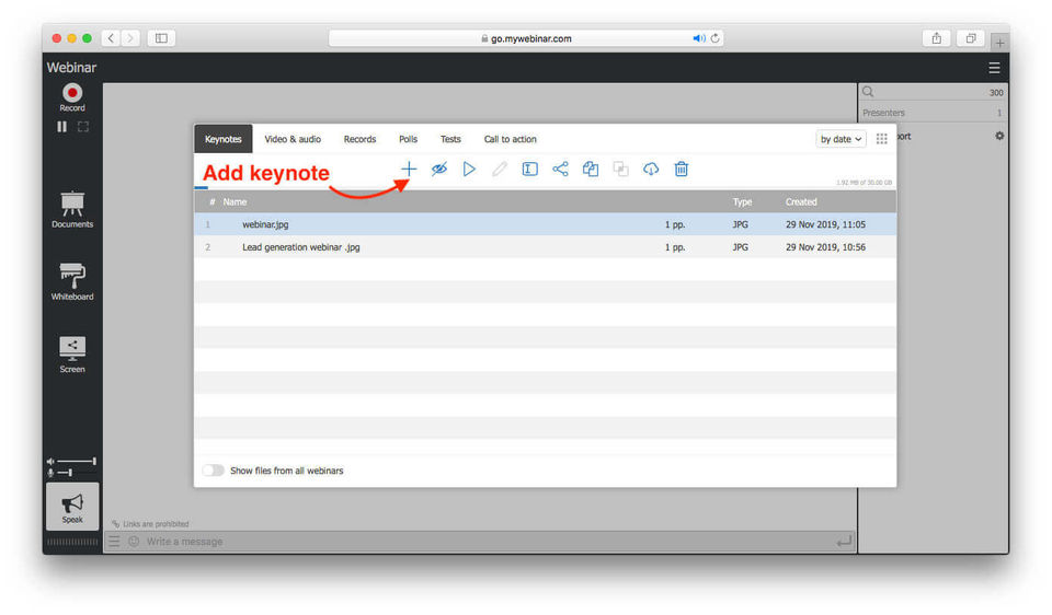 MyOwnConference Screenshot 16