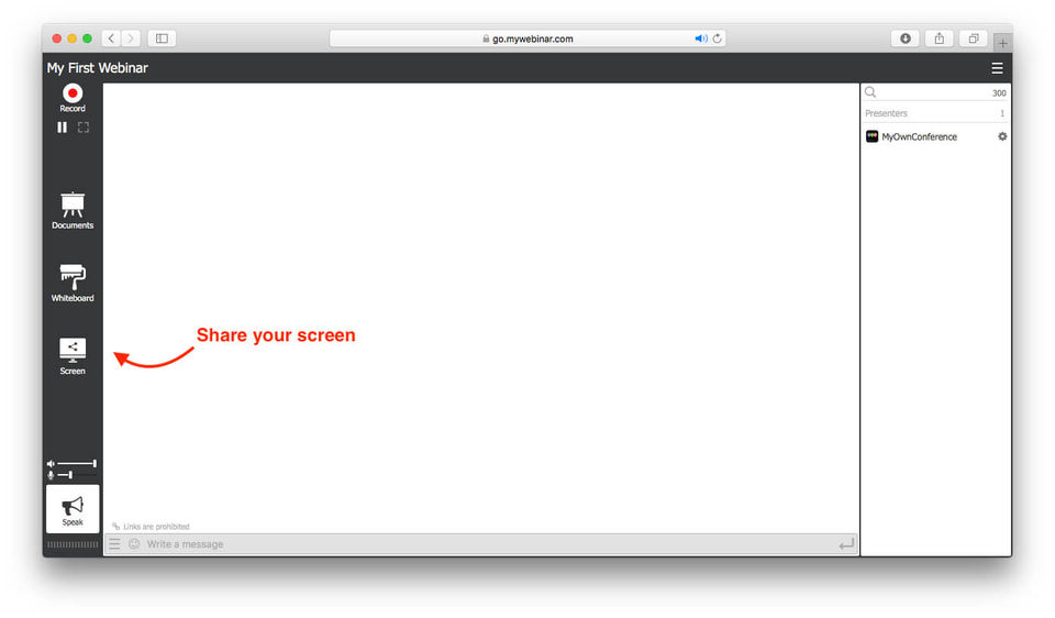 MyOwnConference Screenshot 21