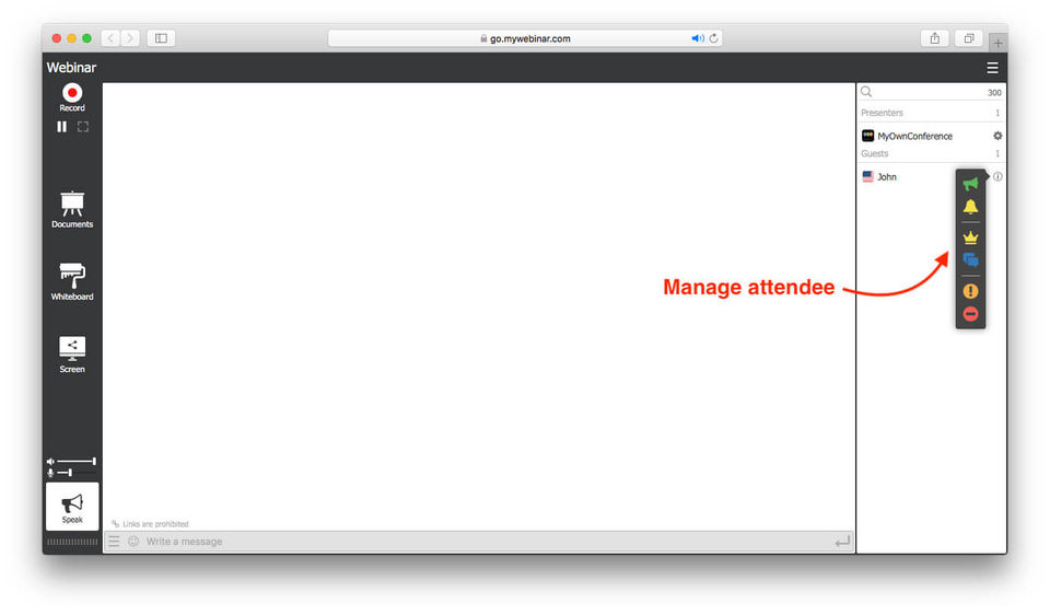 MyOwnConference Screenshot 23