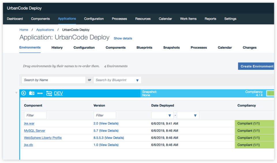 HCL UrbanCode Deploy Screenshot 2