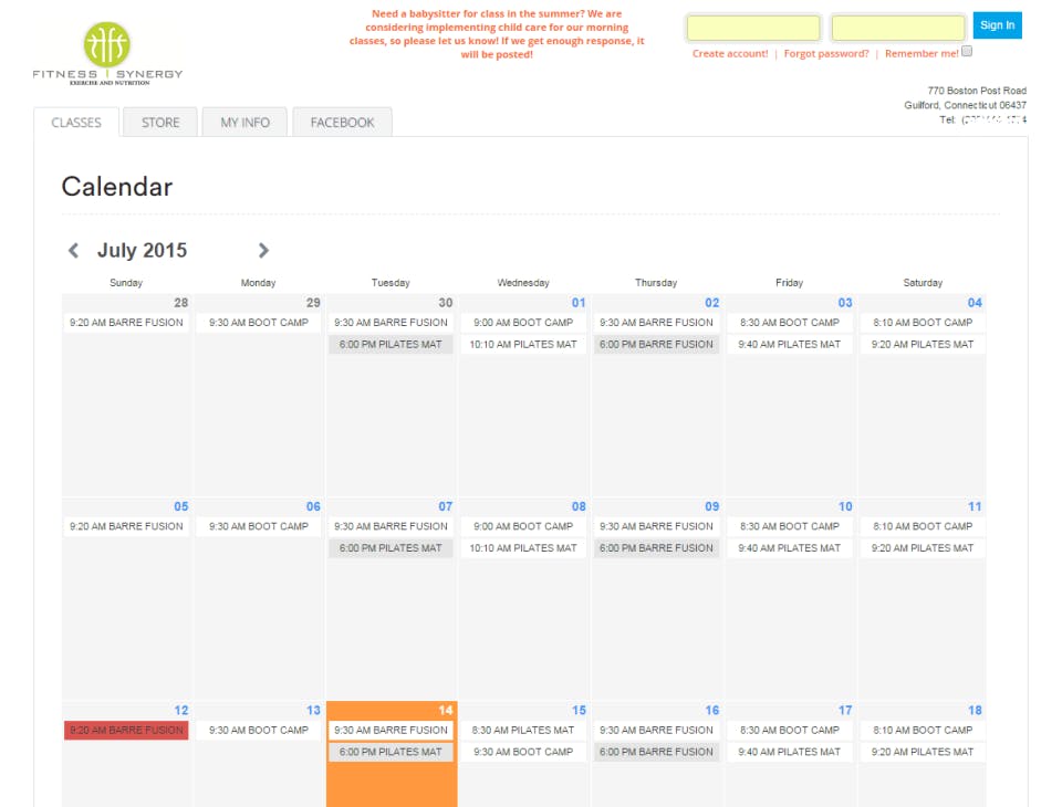 StudioBookings Screenshot 5