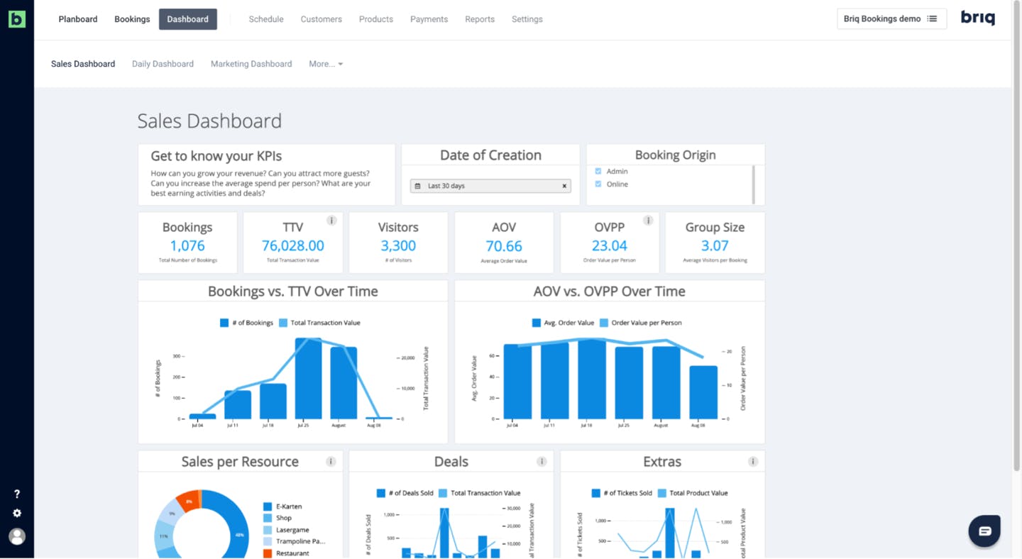 Briq Bookings Screenshot 1