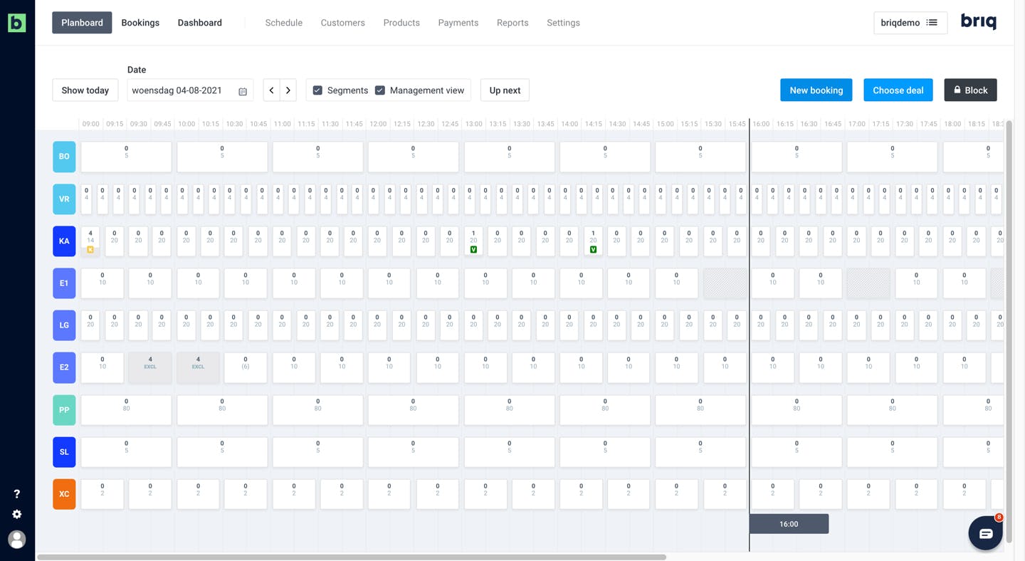 Briq Bookings Screenshot 2