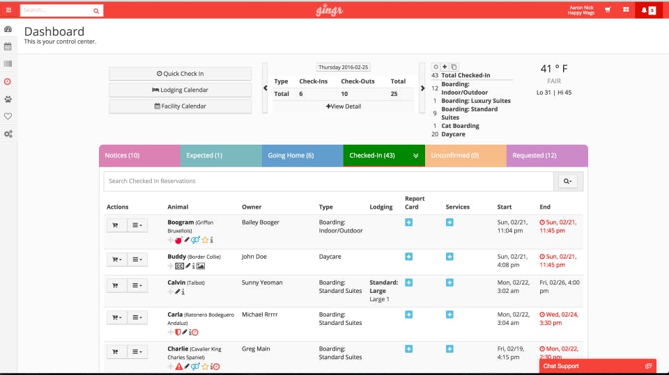 Gingr Screenshot 2