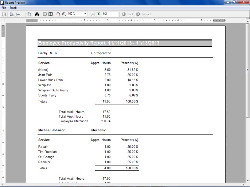 Customer Appointment Manager Screenshot 3