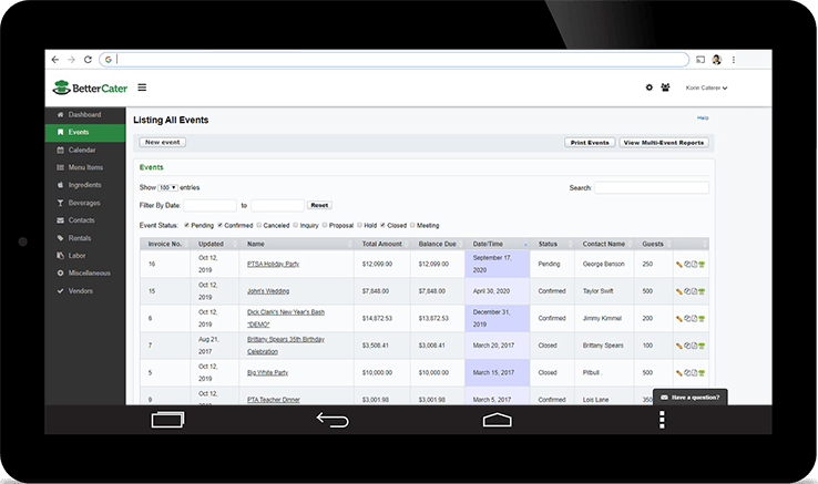 Better Cater Screenshot 1