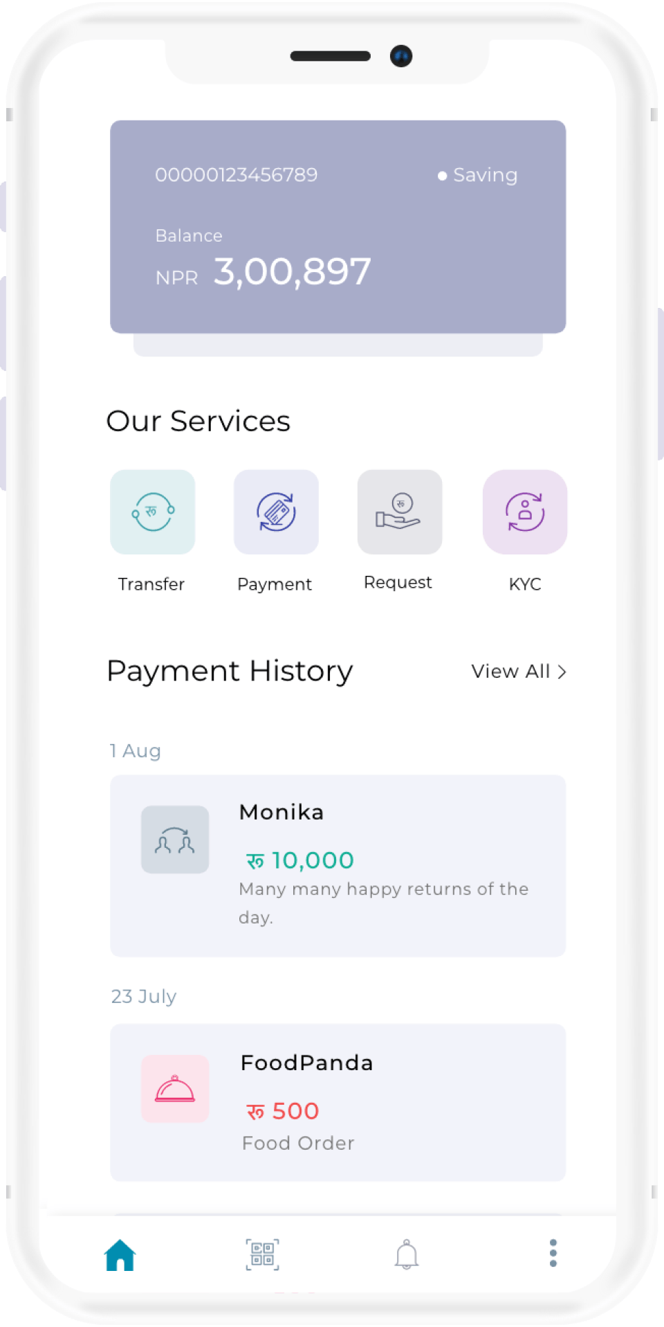 PayNet Banking Platform Screenshot 1