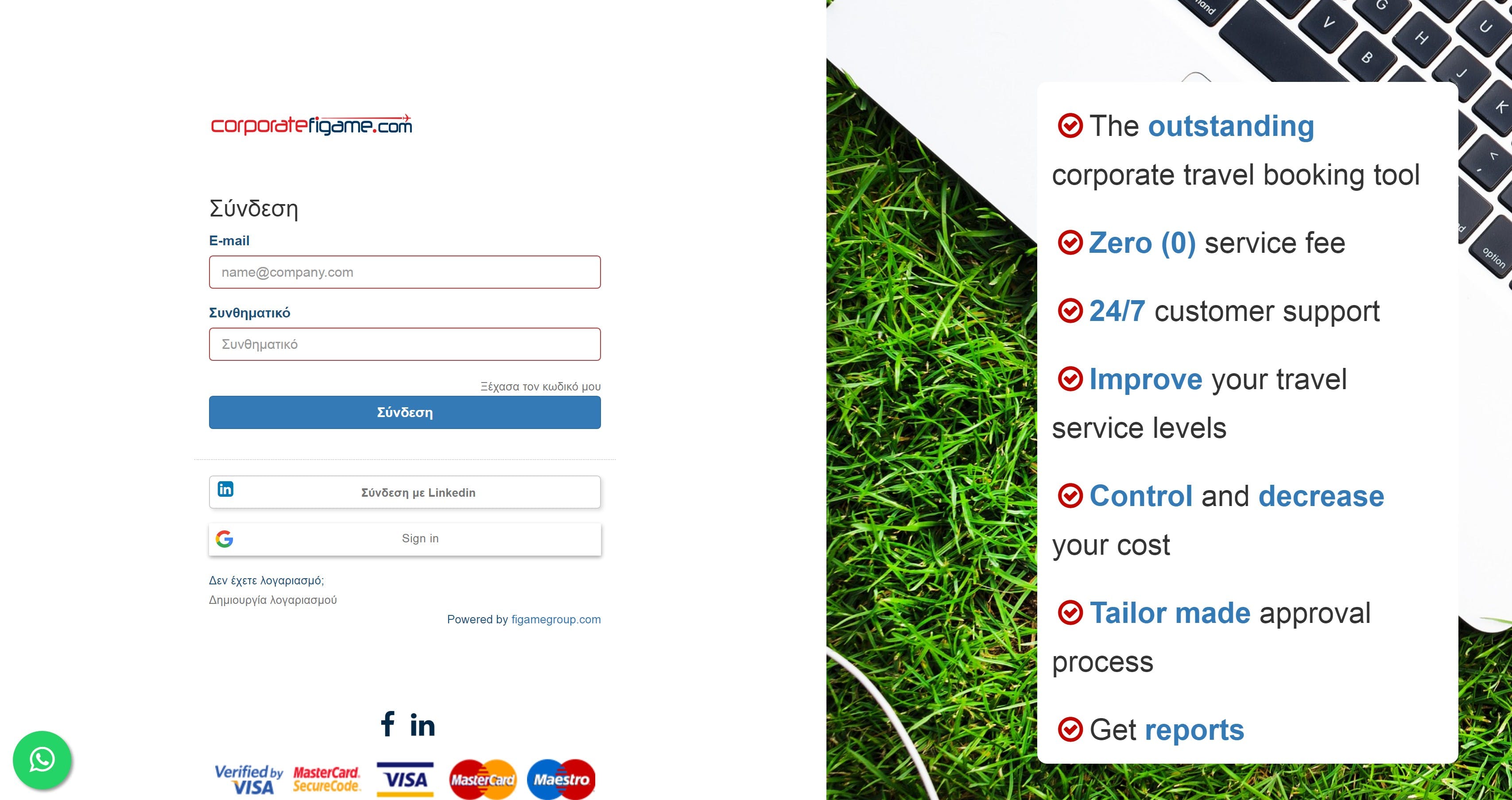 Corporatefigame.com Screenshot 1