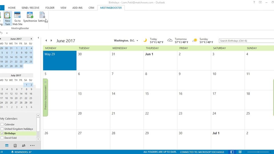 MeetingBooster Screenshot 1