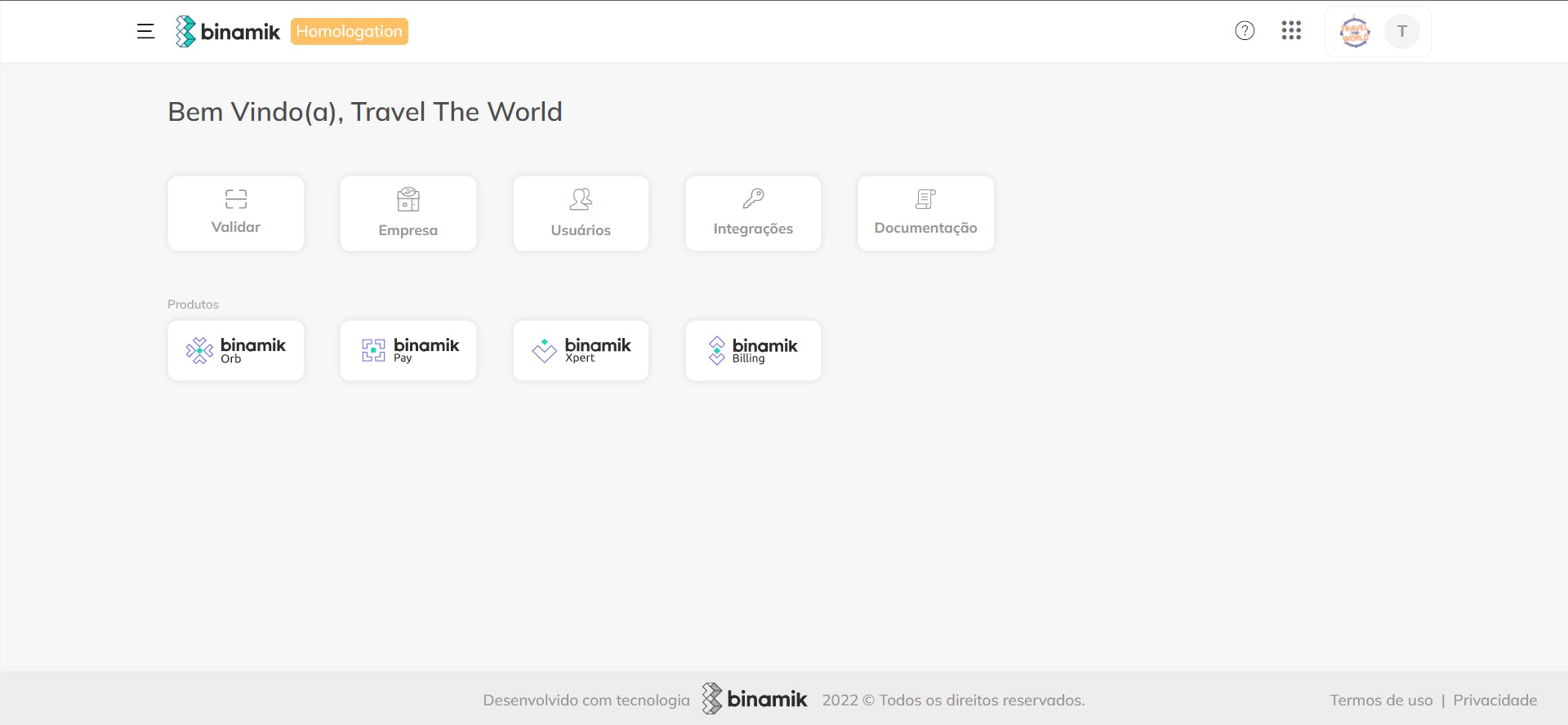 Binamik Platform Screenshot 1
