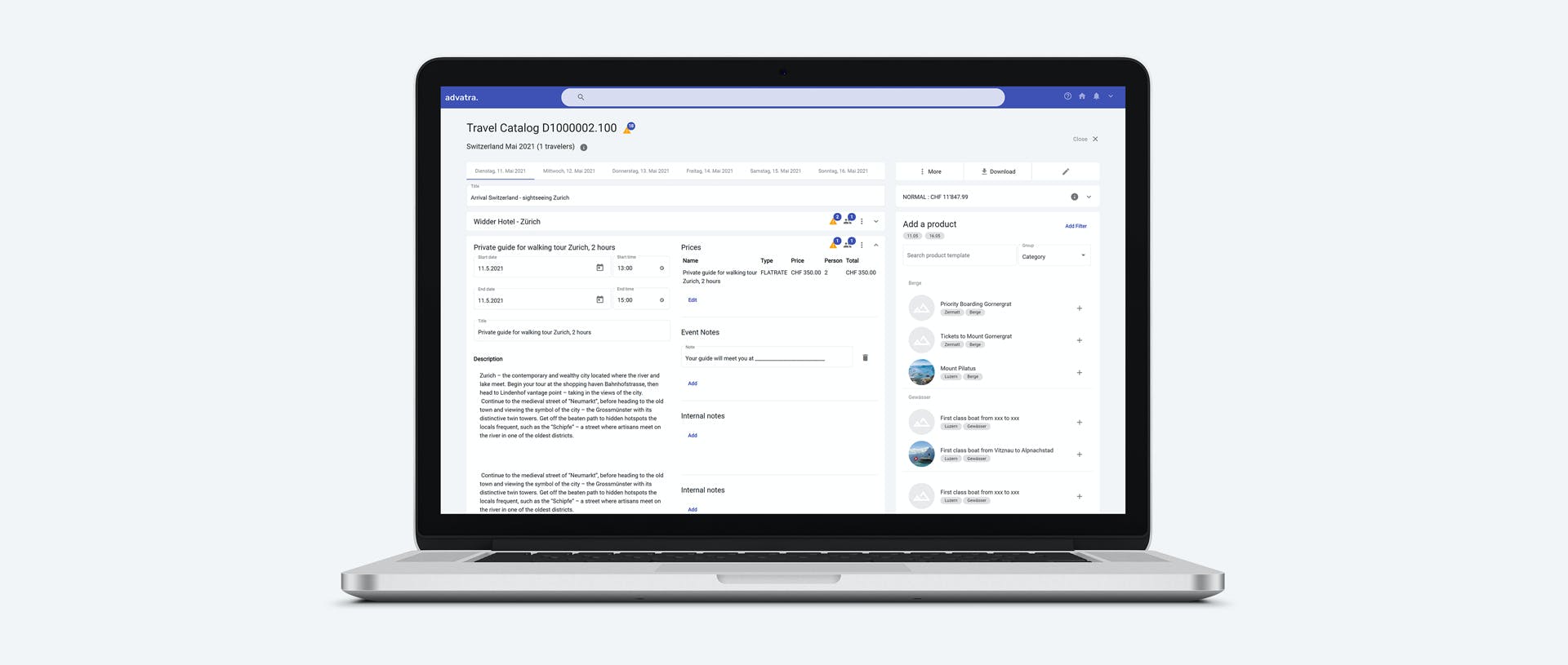 advatra Screenshot 1