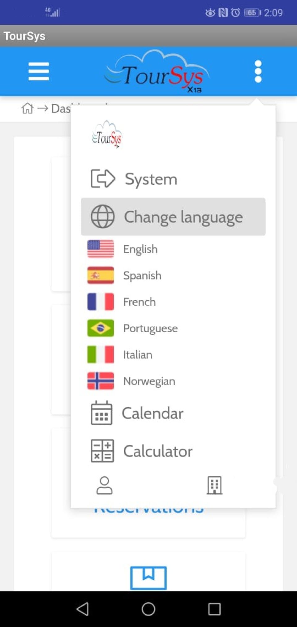 TourSys Cloud  Screenshot 3