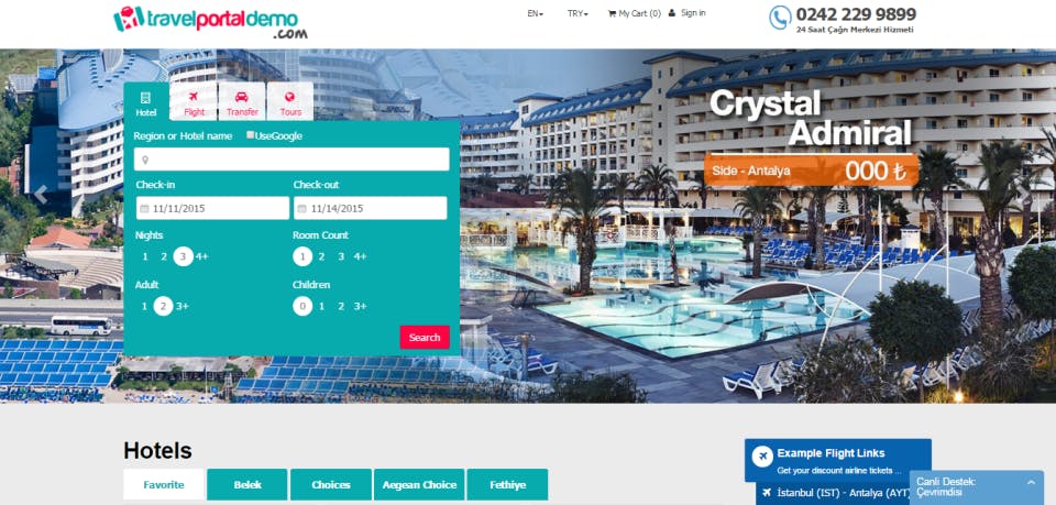 TravelAps.com Screenshot 1