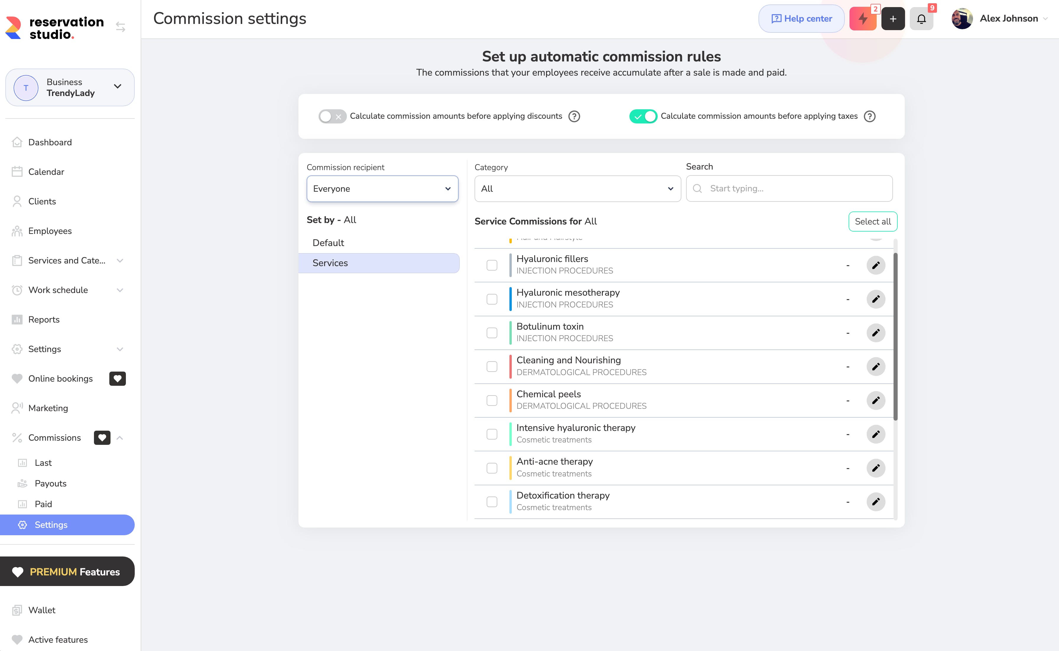 Reservation.Studio Screenshot 5
