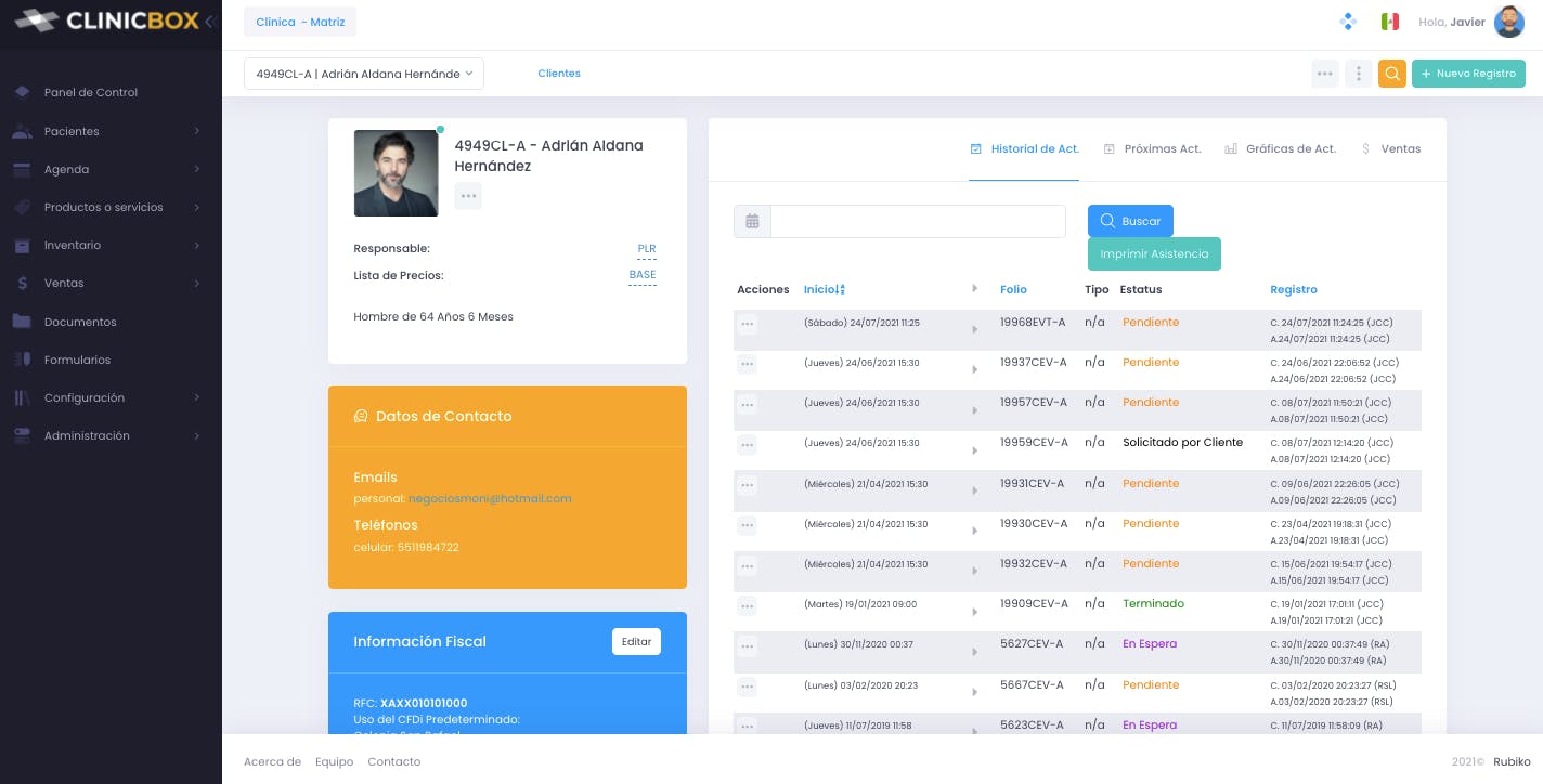 ClinicBox Screenshot 2