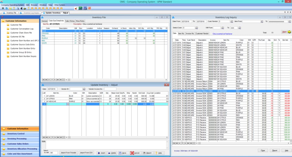 OMS Office Master System Screenshot 1